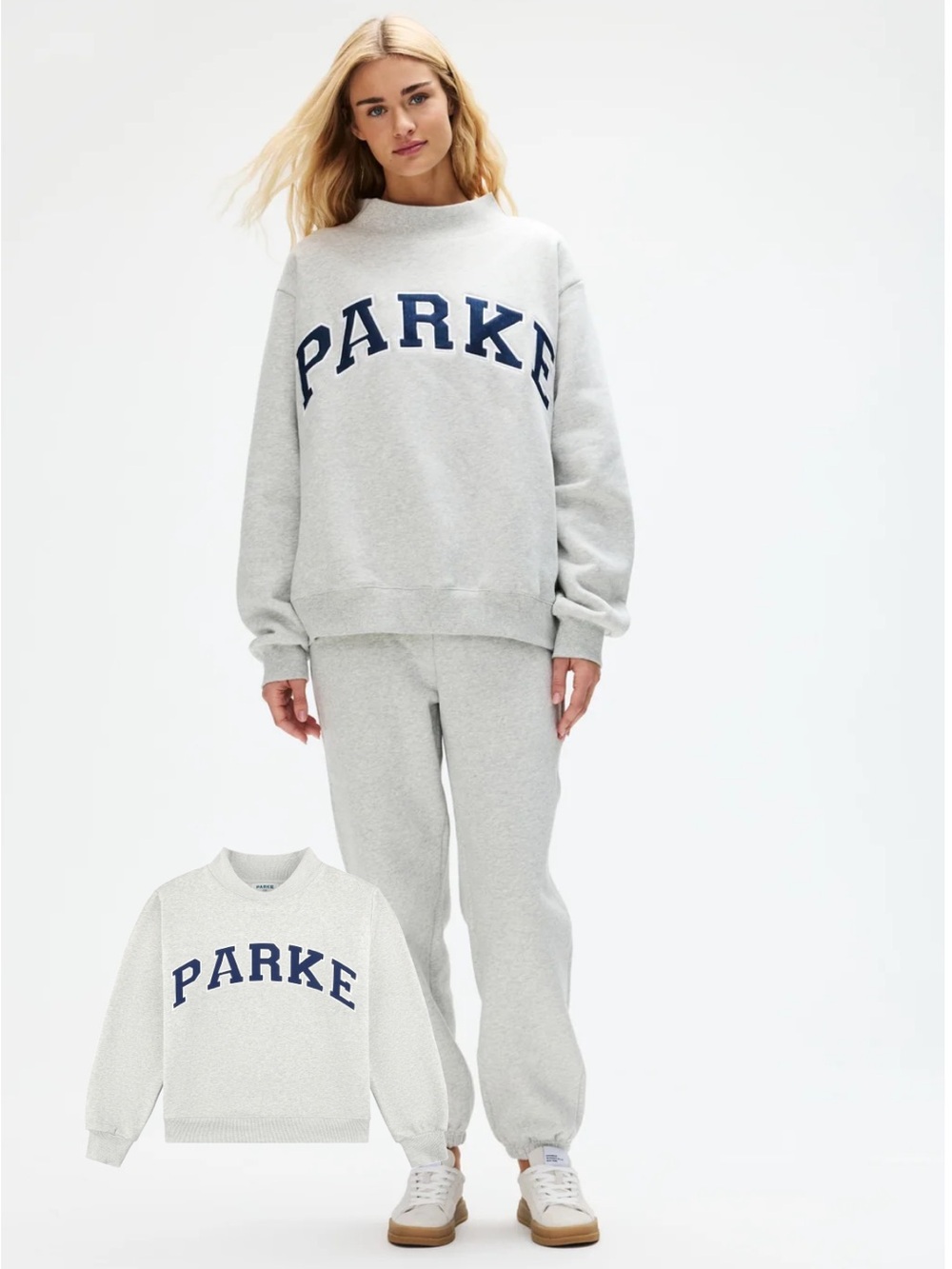 Parke Classic Grey Mockneck